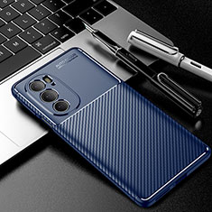 Silikon Hülle Handyhülle Gummi Schutzhülle Flexible Tasche Köper für Motorola Moto Edge 30 Pro 5G Blau