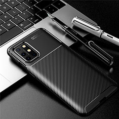 Silikon Hülle Handyhülle Gummi Schutzhülle Flexible Tasche Köper für OnePlus 8T 5G Schwarz