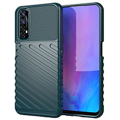 Silikon Hülle Handyhülle Gummi Schutzhülle Flexible Tasche Köper für Realme Narzo 20 Pro Nachtgrün