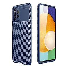 Silikon Hülle Handyhülle Gummi Schutzhülle Flexible Tasche Köper für Samsung Galaxy A13 4G Blau