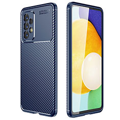 Silikon Hülle Handyhülle Gummi Schutzhülle Flexible Tasche Köper für Samsung Galaxy A33 5G Blau