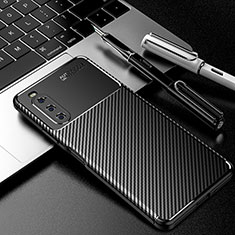 Silikon Hülle Handyhülle Gummi Schutzhülle Flexible Tasche Köper für Sony Xperia 10 IV Schwarz