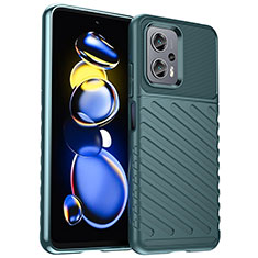 Silikon Hülle Handyhülle Gummi Schutzhülle Flexible Tasche Köper MF1 für Xiaomi Poco X4 GT 5G Grün