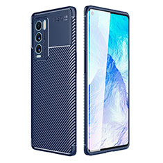 Silikon Hülle Handyhülle Gummi Schutzhülle Flexible Tasche Köper S01 für Realme GT Master Explorer 5G Blau