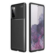 Silikon Hülle Handyhülle Gummi Schutzhülle Flexible Tasche Köper WL1 für Samsung Galaxy S20 FE (2022) 5G Schwarz