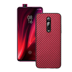 Silikon Hülle Handyhülle Gummi Schutzhülle Flexible Tasche Köper Y01 für Xiaomi Mi 9T Pro Rot