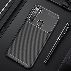 Silikon Hülle Handyhülle Gummi Schutzhülle Flexible Tasche Köper Y01 für Xiaomi Redmi Note 8T Schwarz