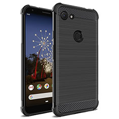 Silikon Hülle Handyhülle Gummi Schutzhülle Köper für Google Pixel 3 Schwarz