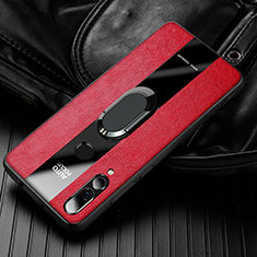 Silikon Hülle Handyhülle Gummi Schutzhülle Leder Tasche für Huawei Honor 20E Rot