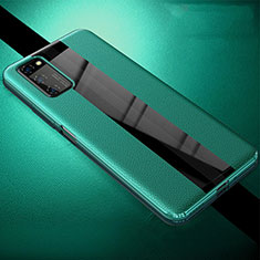 Silikon Hülle Handyhülle Gummi Schutzhülle Leder Tasche für Huawei Honor View 30 Pro 5G Grün