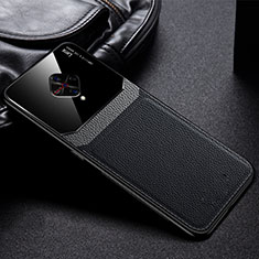 Silikon Hülle Handyhülle Gummi Schutzhülle Leder Tasche für Vivo S1 Pro Schwarz