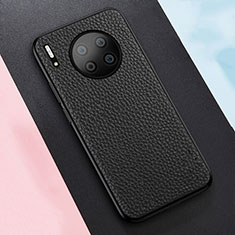 Silikon Hülle Handyhülle Gummi Schutzhülle Leder Tasche H05 für Huawei Mate 30 Pro Schwarz