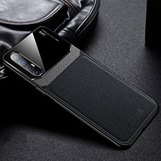 Silikon Hülle Handyhülle Gummi Schutzhülle Leder Tasche S05 für Oppo Reno3 Pro Schwarz