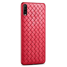 Silikon Hülle Handyhülle Gummi Schutzhülle Leder Tasche S06 für Huawei Honor 9X Pro Rot