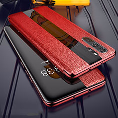 Silikon Hülle Handyhülle Gummi Schutzhülle Leder Tasche Z01 für Huawei P30 Pro New Edition Rot