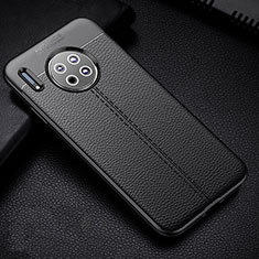 Silikon Hülle Handyhülle Gummi Schutzhülle Leder Tasche Z03 für Huawei Mate 30E Pro 5G Schwarz