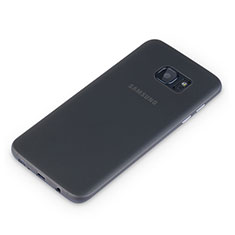 Silikon Hülle Handyhülle Gummi Schutzhülle Matt für Samsung Galaxy S7 Edge G935F Schwarz