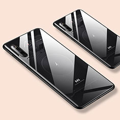Silikon Hülle Handyhülle Gummi Schutzhülle Spiegel für Xiaomi Mi 9 Pro 5G Schwarz