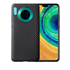 Silikon Hülle Handyhülle Gummi Schutzhülle Tasche Köper für Huawei Mate 30 Pro 5G Schwarz