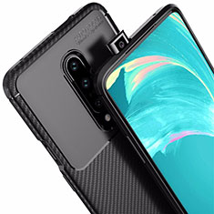 Silikon Hülle Handyhülle Gummi Schutzhülle Tasche Köper für OnePlus 7 Pro Schwarz