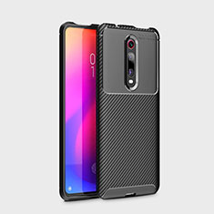 Silikon Hülle Handyhülle Gummi Schutzhülle Tasche Köper für Xiaomi Mi 9T Pro Schwarz