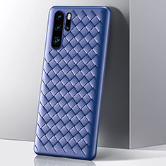 Silikon Hülle Handyhülle Gummi Schutzhülle Tasche Köper S01 für Huawei P30 Pro Blau