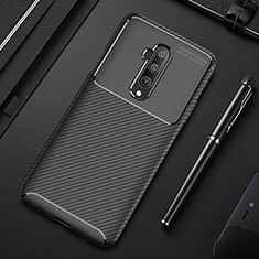 Silikon Hülle Handyhülle Gummi Schutzhülle Tasche Köper S01 für OnePlus 7T Pro 5G Schwarz