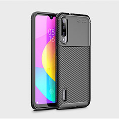 Silikon Hülle Handyhülle Gummi Schutzhülle Tasche Köper S01 für Xiaomi CC9e Schwarz