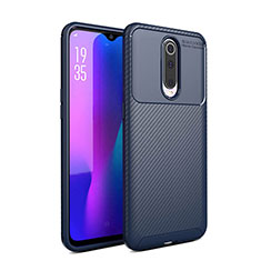 Silikon Hülle Handyhülle Gummi Schutzhülle Tasche Köper Y01 für Oppo RX17 Pro Blau