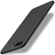 Silikon Hülle Handyhülle Gummi Schutzhülle TPU C01 für Apple iPhone 8 Plus Schwarz