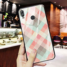 Silikon Hülle Handyhülle Rahmen Schutzhülle Spiegel Modisch Muster für Huawei Honor V10 Lite Plusfarbig