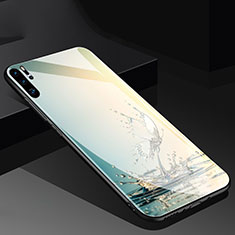 Silikon Hülle Handyhülle Rahmen Schutzhülle Spiegel Schmetterling für Huawei P30 Pro Grün