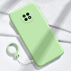 Silikon Hülle Handyhülle Ultra Dünn Flexible Schutzhülle 360 Grad Ganzkörper Tasche für Huawei Enjoy 20 Plus 5G Grün