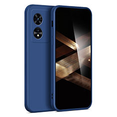 Silikon Hülle Handyhülle Ultra Dünn Flexible Schutzhülle 360 Grad Ganzkörper Tasche für Huawei Honor X5 Plus Blau