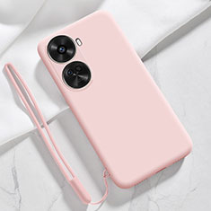 Silikon Hülle Handyhülle Ultra Dünn Flexible Schutzhülle 360 Grad Ganzkörper Tasche für Huawei Nova 11 SE Rosa