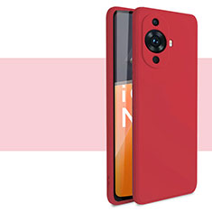 Silikon Hülle Handyhülle Ultra Dünn Flexible Schutzhülle 360 Grad Ganzkörper Tasche für Huawei Nova 11 Ultra Rot