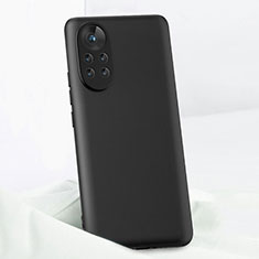 Silikon Hülle Handyhülle Ultra Dünn Flexible Schutzhülle 360 Grad Ganzkörper Tasche für Huawei Nova 8 5G Schwarz