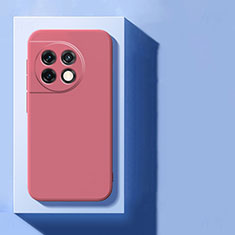 Silikon Hülle Handyhülle Ultra Dünn Flexible Schutzhülle 360 Grad Ganzkörper Tasche für OnePlus Ace 2 5G Rot