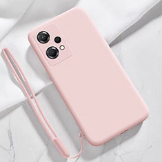 Silikon Hülle Handyhülle Ultra Dünn Flexible Schutzhülle 360 Grad Ganzkörper Tasche für Oppo K10X 5G Rosa