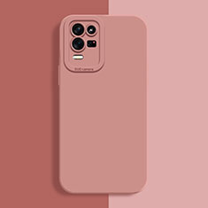 Silikon Hülle Handyhülle Ultra Dünn Flexible Schutzhülle 360 Grad Ganzkörper Tasche für Oppo K9X 5G Rosa