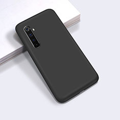 Silikon Hülle Handyhülle Ultra Dünn Flexible Schutzhülle 360 Grad Ganzkörper Tasche für Realme 6 Pro Schwarz