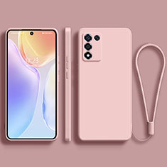 Silikon Hülle Handyhülle Ultra Dünn Flexible Schutzhülle 360 Grad Ganzkörper Tasche für Realme 9 SE 5G Rosa