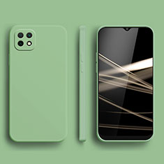 Silikon Hülle Handyhülle Ultra Dünn Flexible Schutzhülle 360 Grad Ganzkörper Tasche für Samsung Galaxy A22 5G Grün