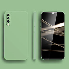 Silikon Hülle Handyhülle Ultra Dünn Flexible Schutzhülle 360 Grad Ganzkörper Tasche für Samsung Galaxy A50 Grün