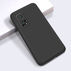 Silikon Hülle Handyhülle Ultra Dünn Flexible Schutzhülle 360 Grad Ganzkörper Tasche für Xiaomi Mi 10T 5G Schwarz