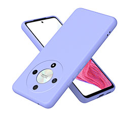 Silikon Hülle Handyhülle Ultra Dünn Flexible Schutzhülle 360 Grad Ganzkörper Tasche H01P für Huawei Honor Magic6 Lite 5G Violett
