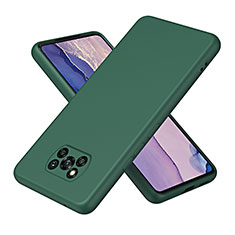Silikon Hülle Handyhülle Ultra Dünn Flexible Schutzhülle 360 Grad Ganzkörper Tasche H01P für Xiaomi Poco X3 NFC Grün