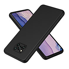 Silikon Hülle Handyhülle Ultra Dünn Flexible Schutzhülle 360 Grad Ganzkörper Tasche H01P für Xiaomi Poco X3 Pro Schwarz