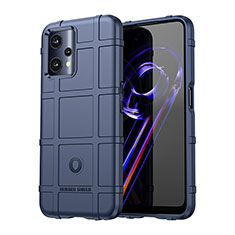 Silikon Hülle Handyhülle Ultra Dünn Flexible Schutzhülle 360 Grad Ganzkörper Tasche J01S für Realme 9 Pro 5G Blau