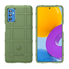 Silikon Hülle Handyhülle Ultra Dünn Flexible Schutzhülle 360 Grad Ganzkörper Tasche J02S für Samsung Galaxy M52 5G Grün